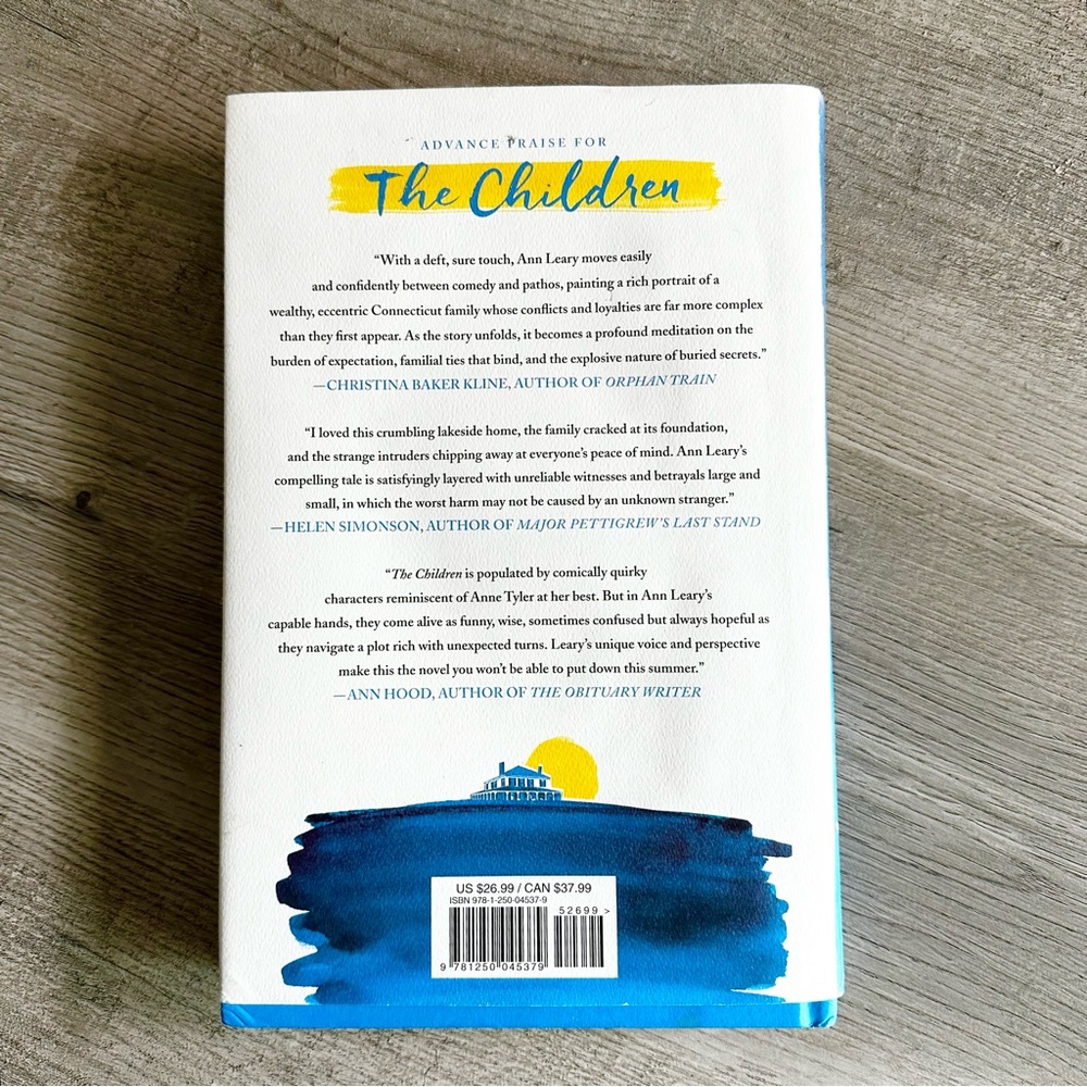 The Children by Ann Leary hardcover book with sleeve in good condition - Picture 2 of 2